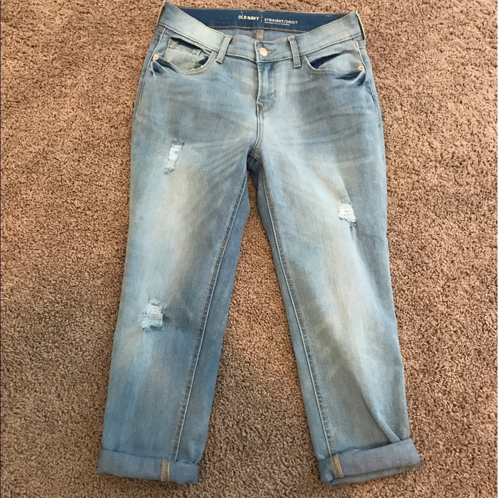 Old Navy distressed jeans - Picture 1 of 5