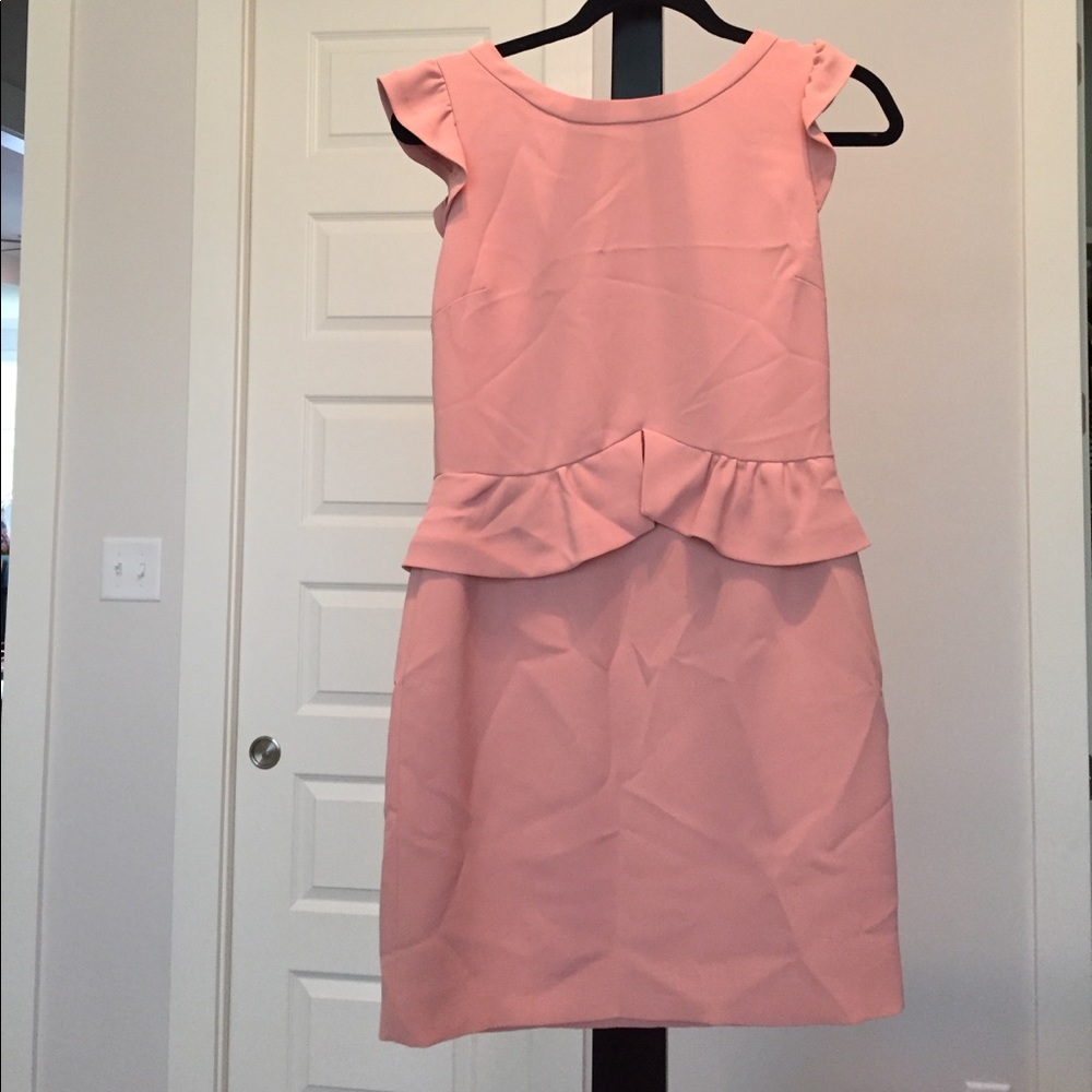 Sandro size 2 mini peplum dress