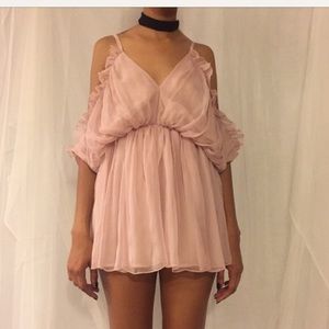 Vintage chiffon romper