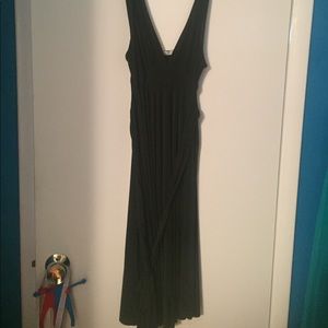 Black tank top dress