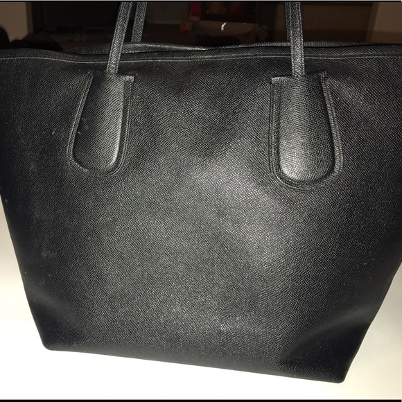 Auth COACH leather tote with Gold accent - Picture 8 of 8