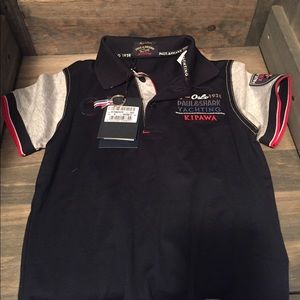 Paul and Shark Boys polo shirt