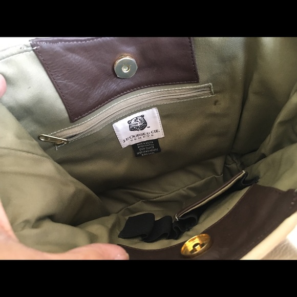 Cowhide Grain Leather Bow Handbag purse storage - Picture 5 of 7