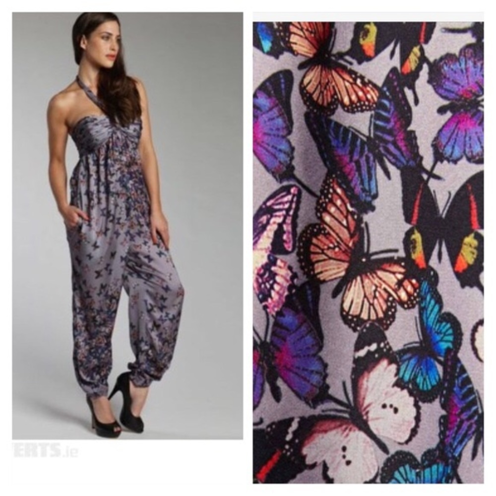 Ted baker butterfly jumpsuit size 1