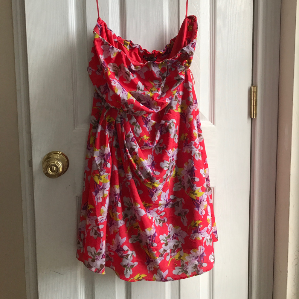 Flower Print Dress
