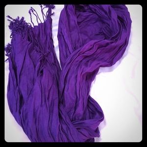 Authentic Indian Purple Scarf
