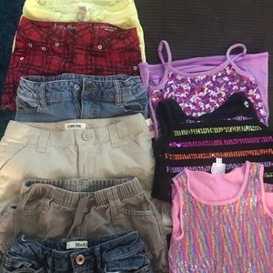 Lot of girl's clothing