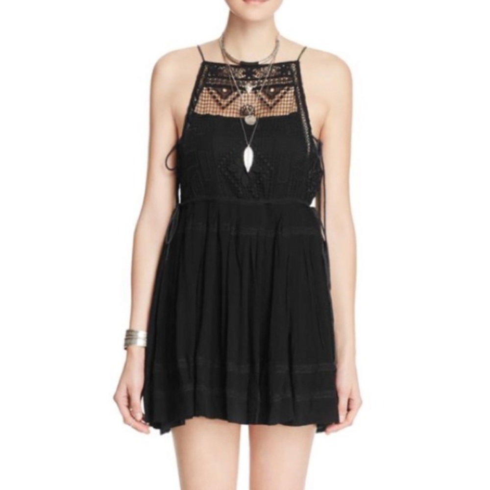 Free People Crochet Dress