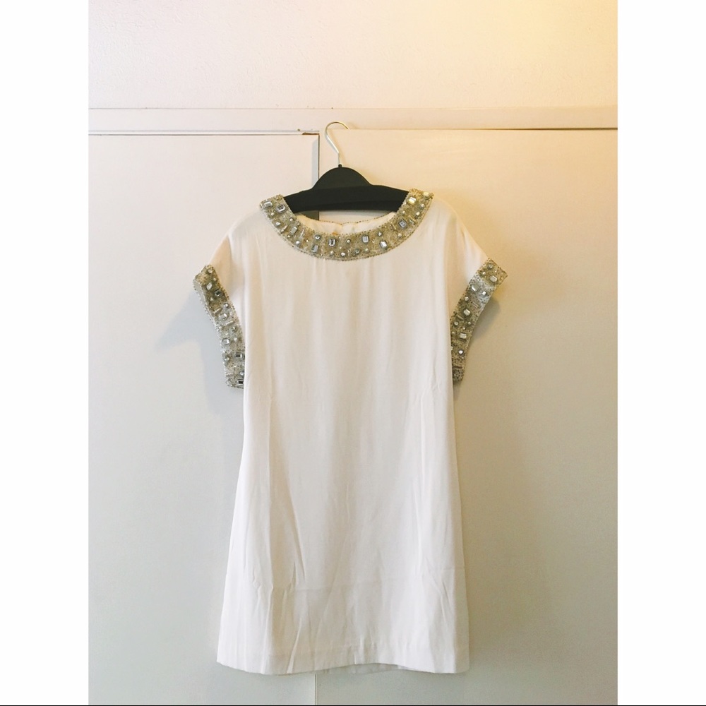 Alice + Olivia Beaded Neck & Cuff Dress NWT✨✨ - Picture 4 of 8