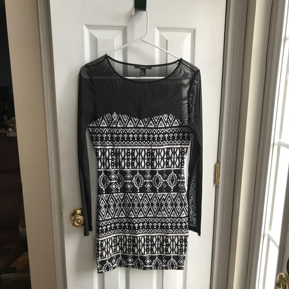 Black & White Dress