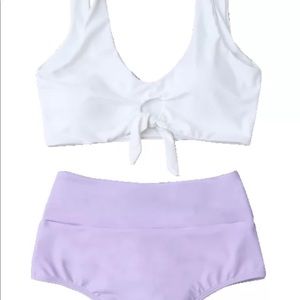 High wasted swimsuit...BRAND NEW NEVER WORN