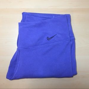 Purple Nike capris