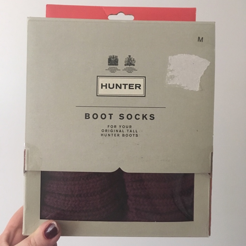 NWT Hunter Boots Socks