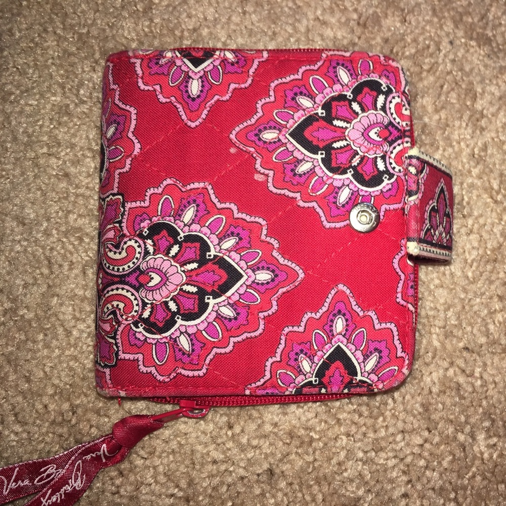 Red Vera Bradley Wallet