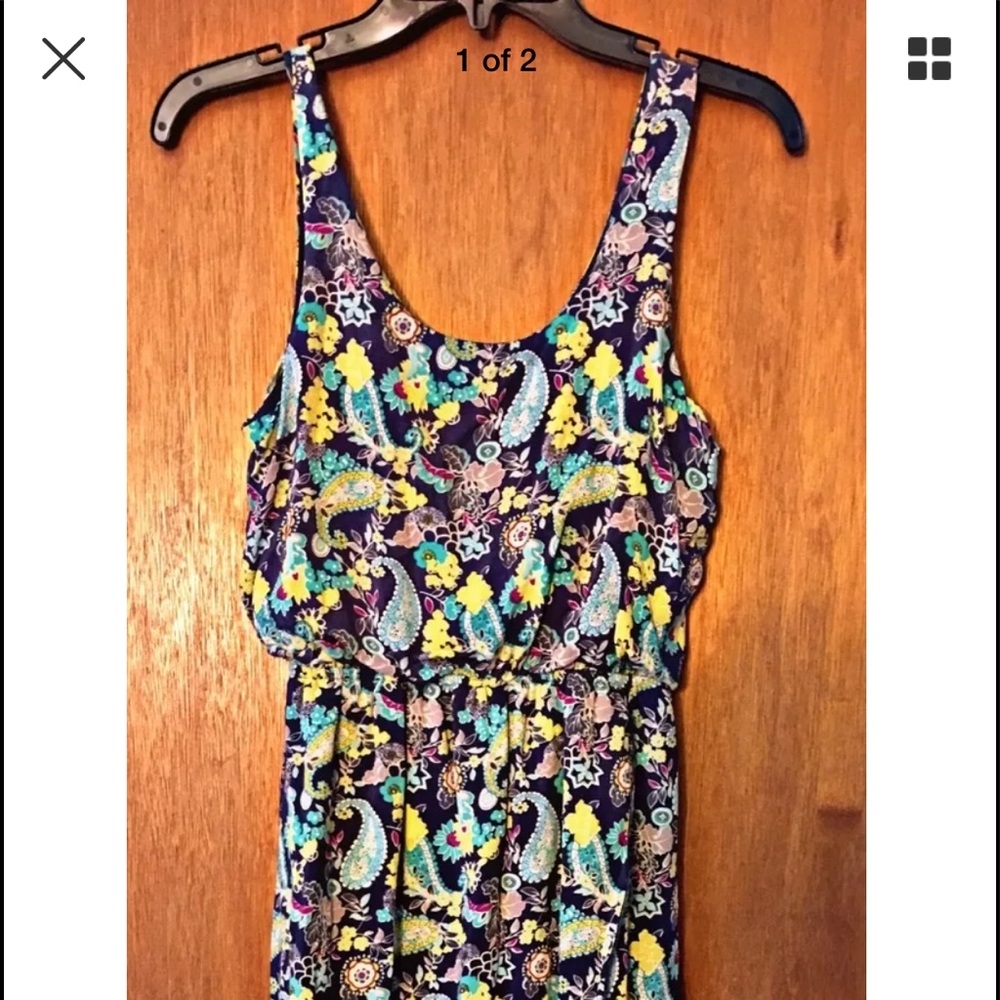 MUDD Sundress with keyhole back