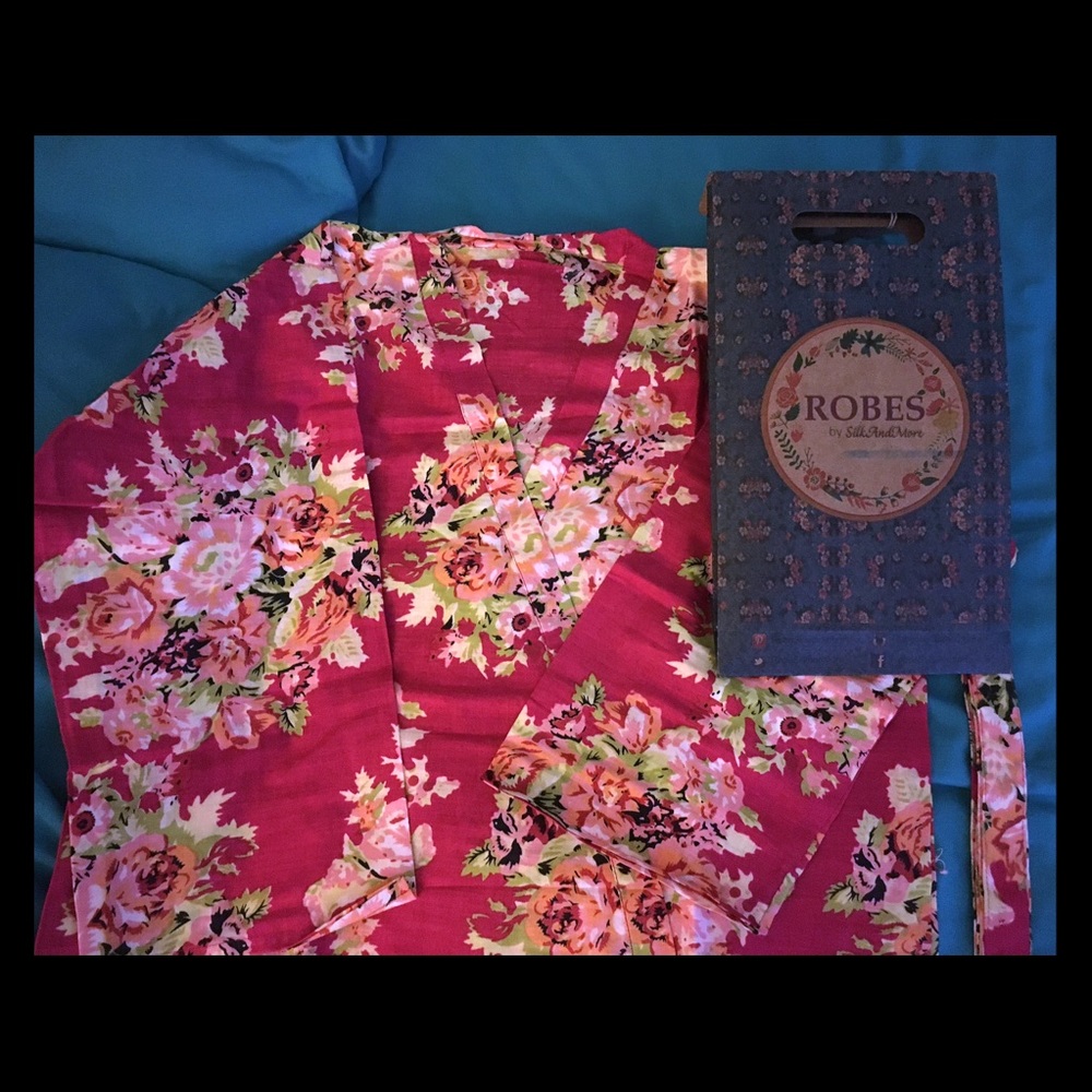 Beautiful Floral Robe