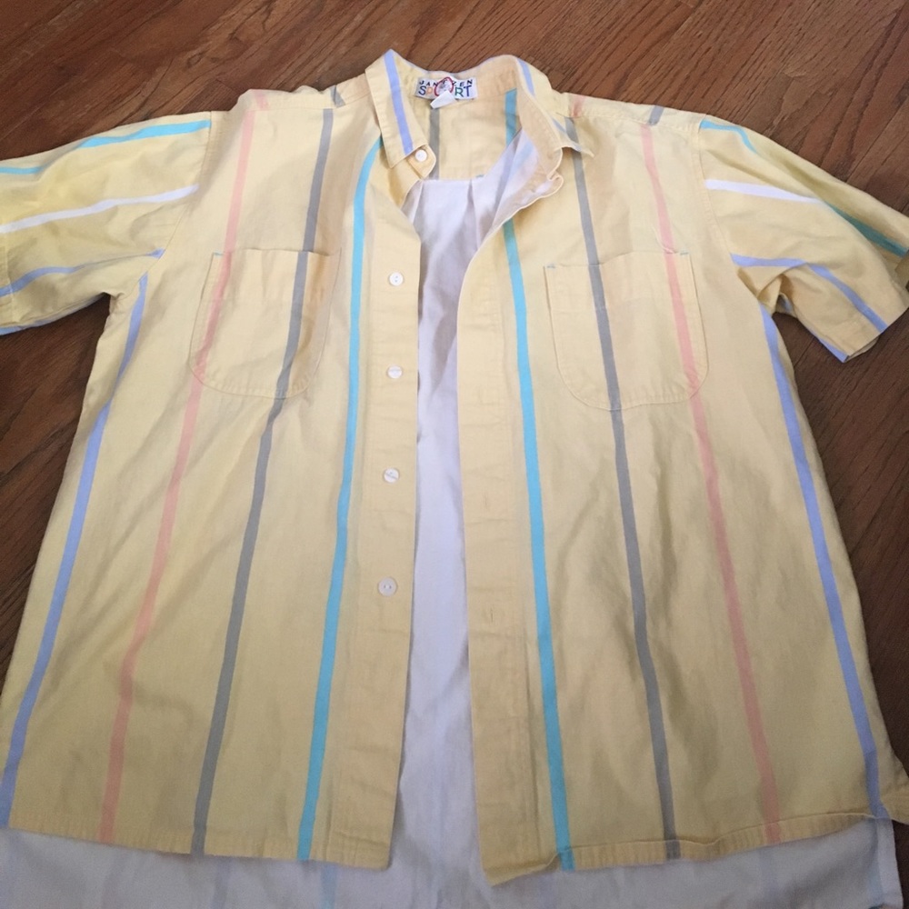 button down