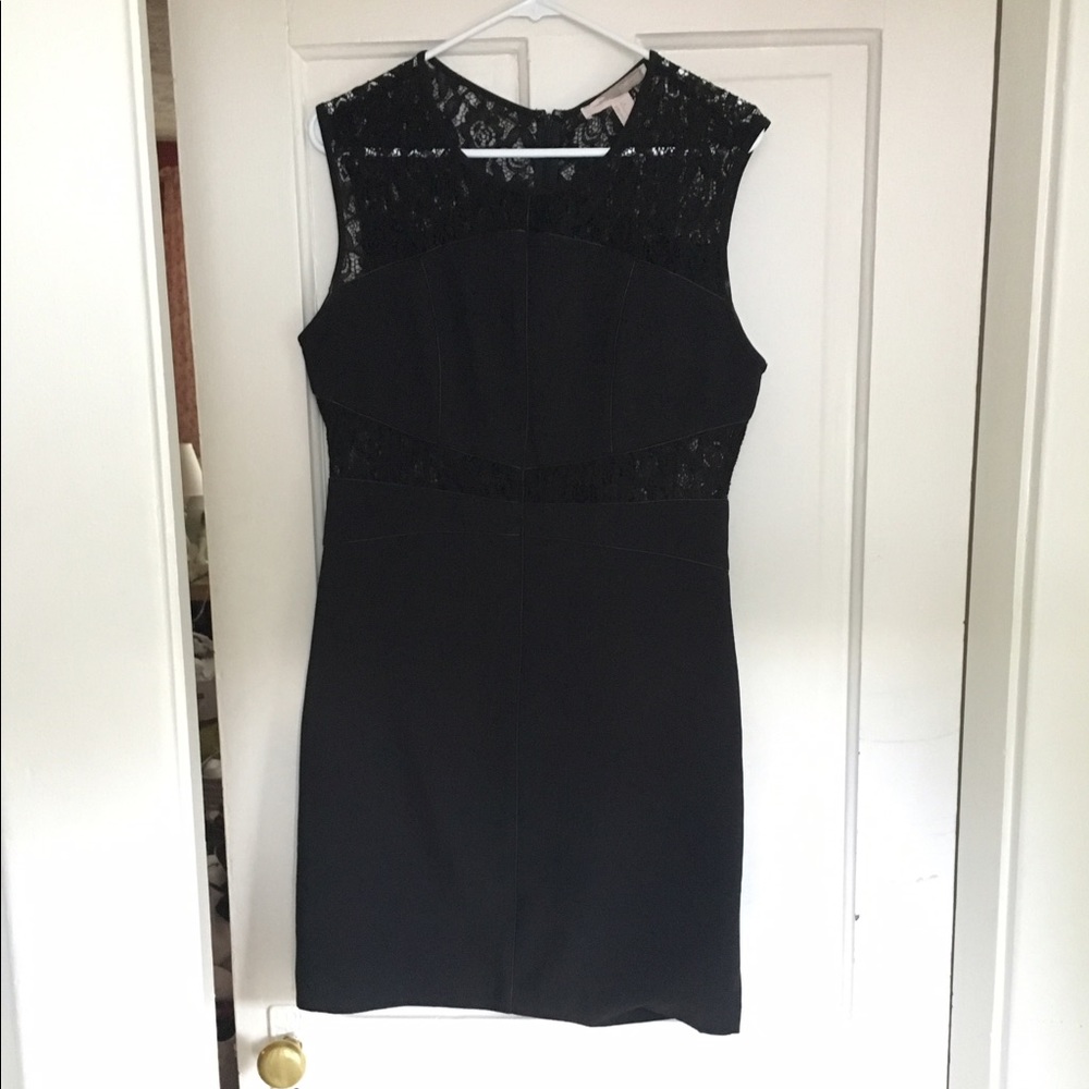 NWOTForever21 Contemporary Lace cutout black dress