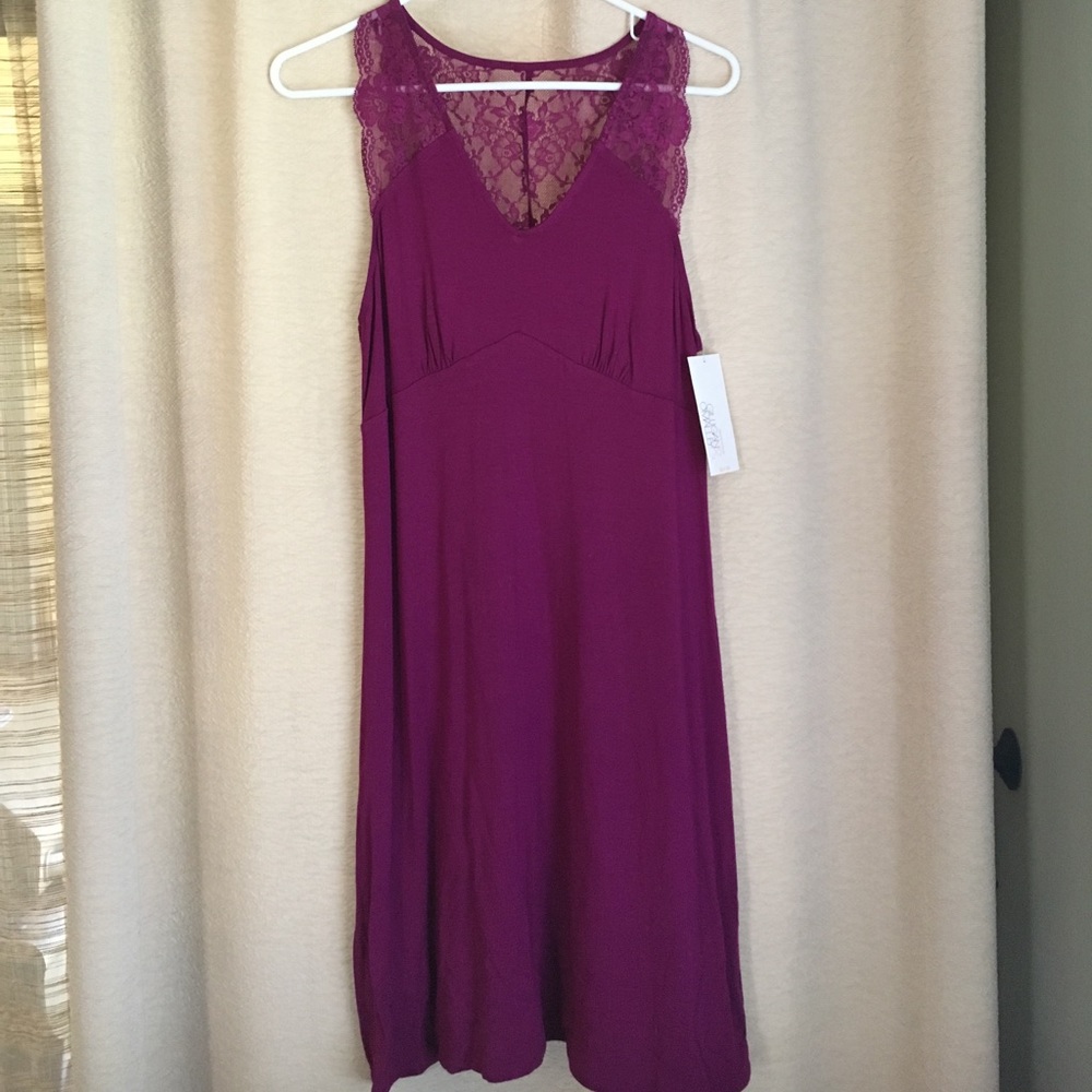 Slightly Fitted Purple Sleepwear