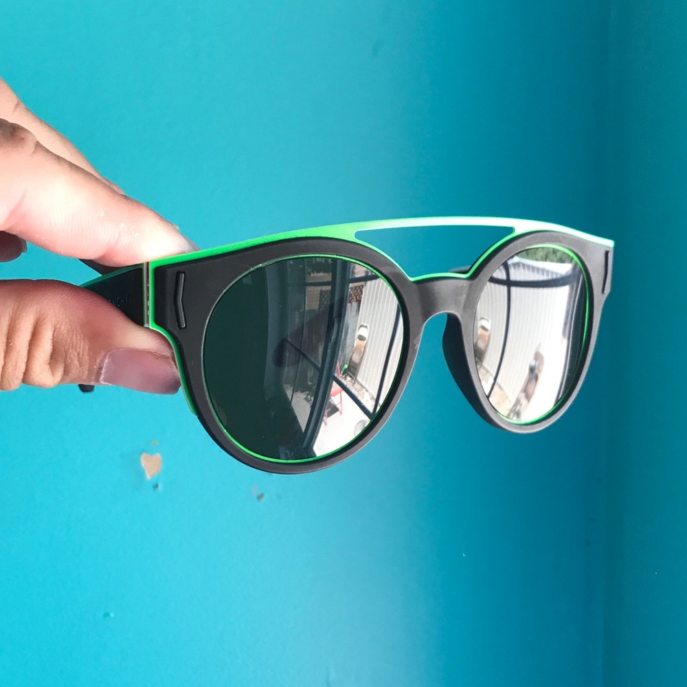 *SOLD* GIVENCHY UNISEX BROWN+GREEN SUNGLASSES