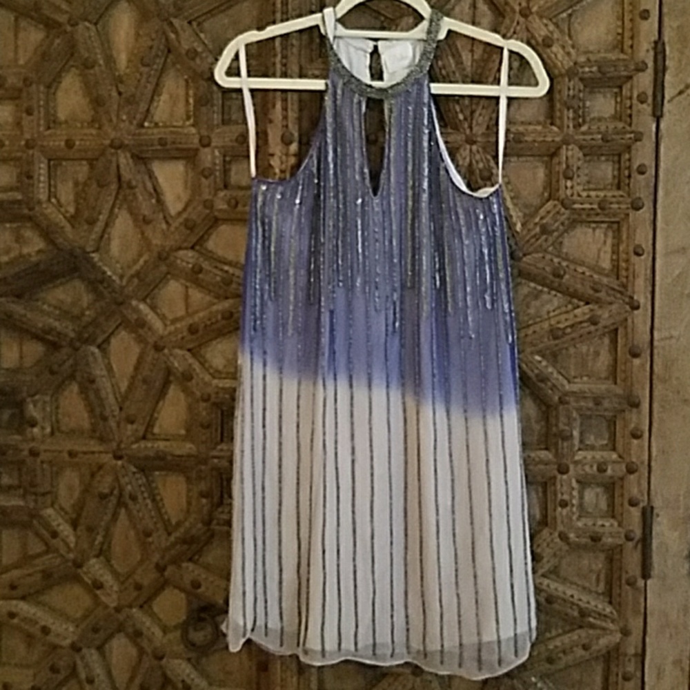 Beautiful sequin two-tone Parker dress S