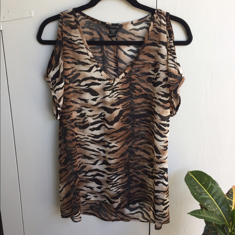 Open Shoulder Blouse
