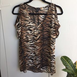 Open Shoulder Blouse