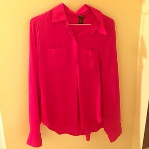 Hot pink blouse