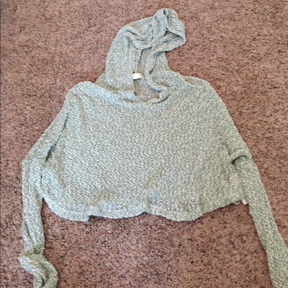 Urban Outfitters cropped sweater/cover up