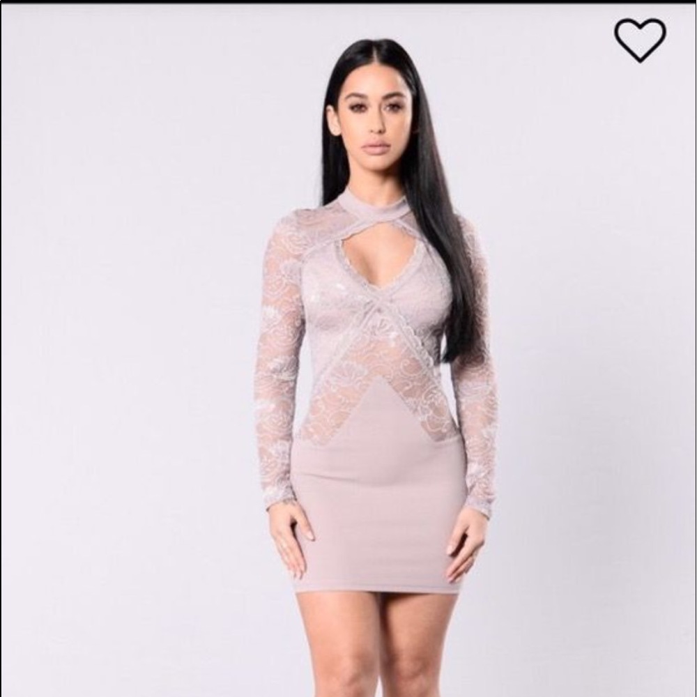 Fashion Nova " Give me Attention " Dress