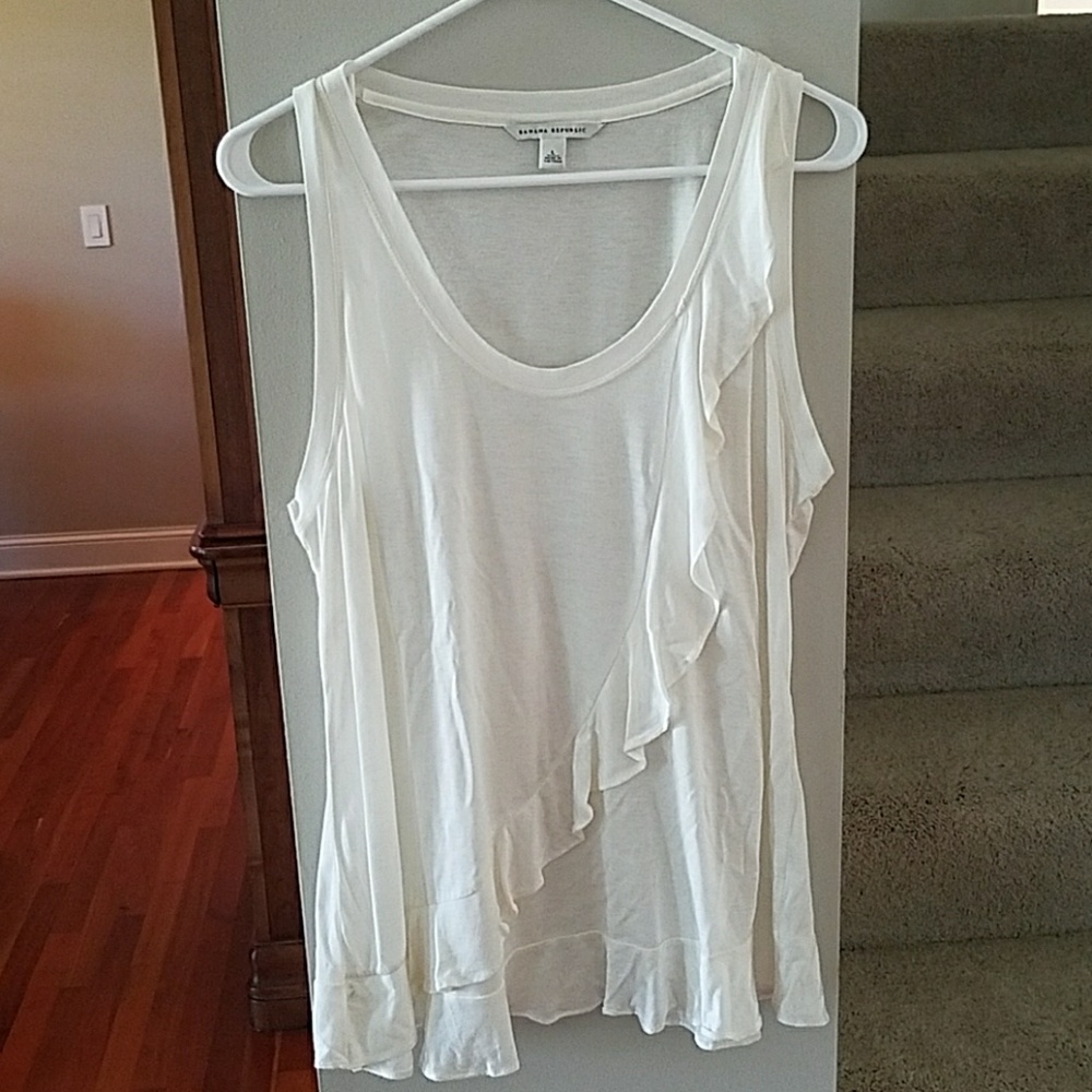 Banana republic ivory tank