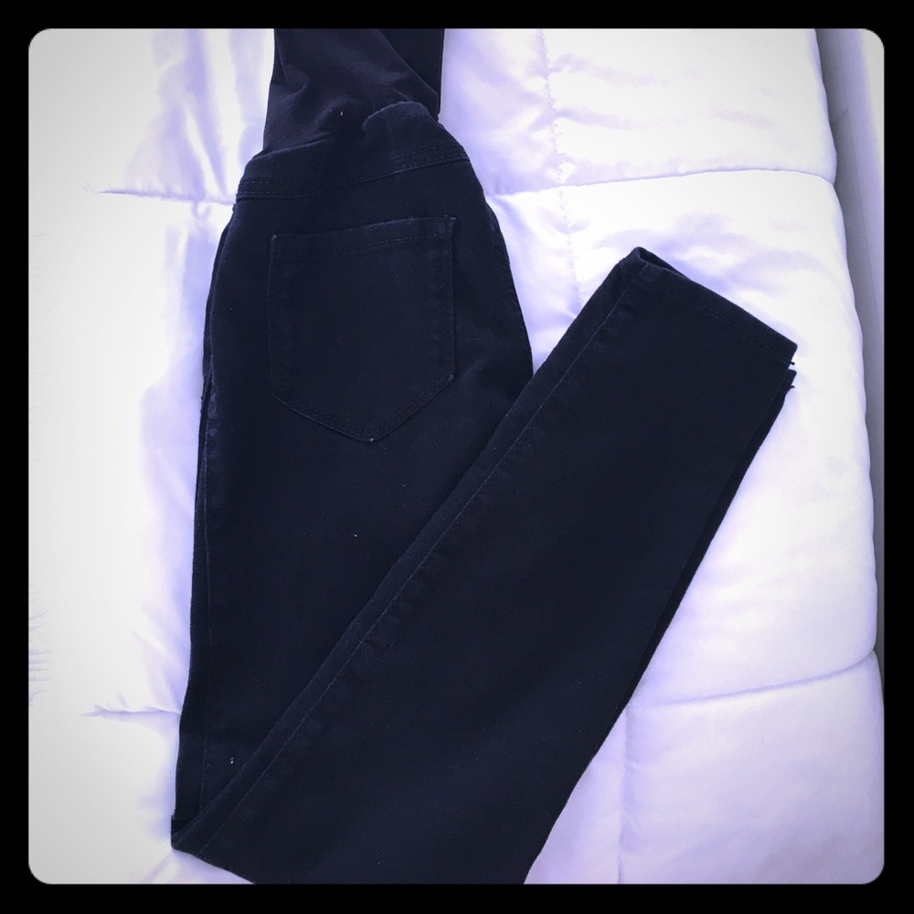 Black Maternity Jeans