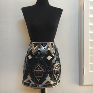 XS Mini skirt from Express