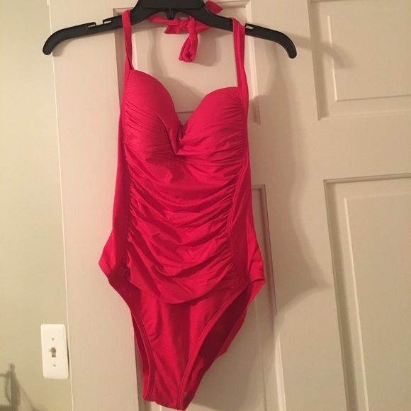 La Blanca Other - Red 1-piece bathing suit