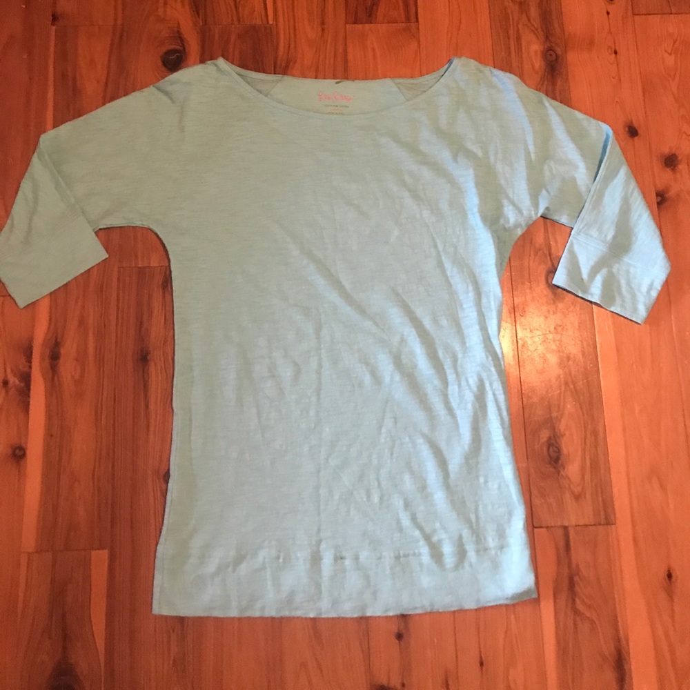 Lilly Pulitzer quarter sleeve shirt