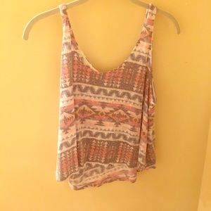 Nice patterned crop top