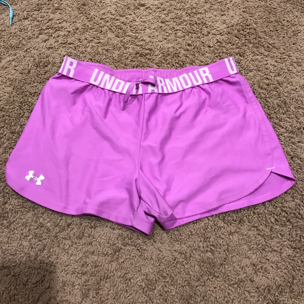 Under Armor Purple Short Size M