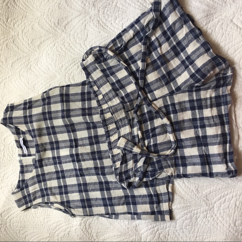 Cute matching tank and shirt set