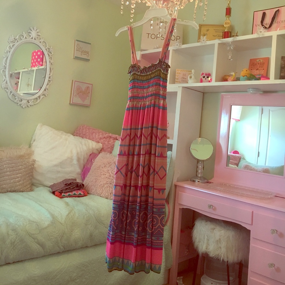 This is a silk bathing suit cover up