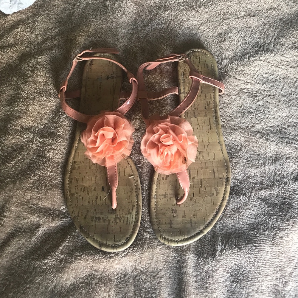 Pink sandals