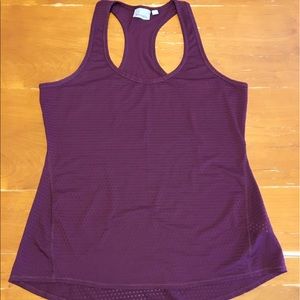 Athleta dot mesh chi tank