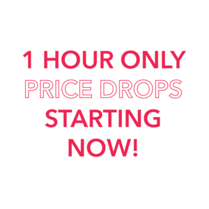 X 1 HOUR PRICE DROPS X