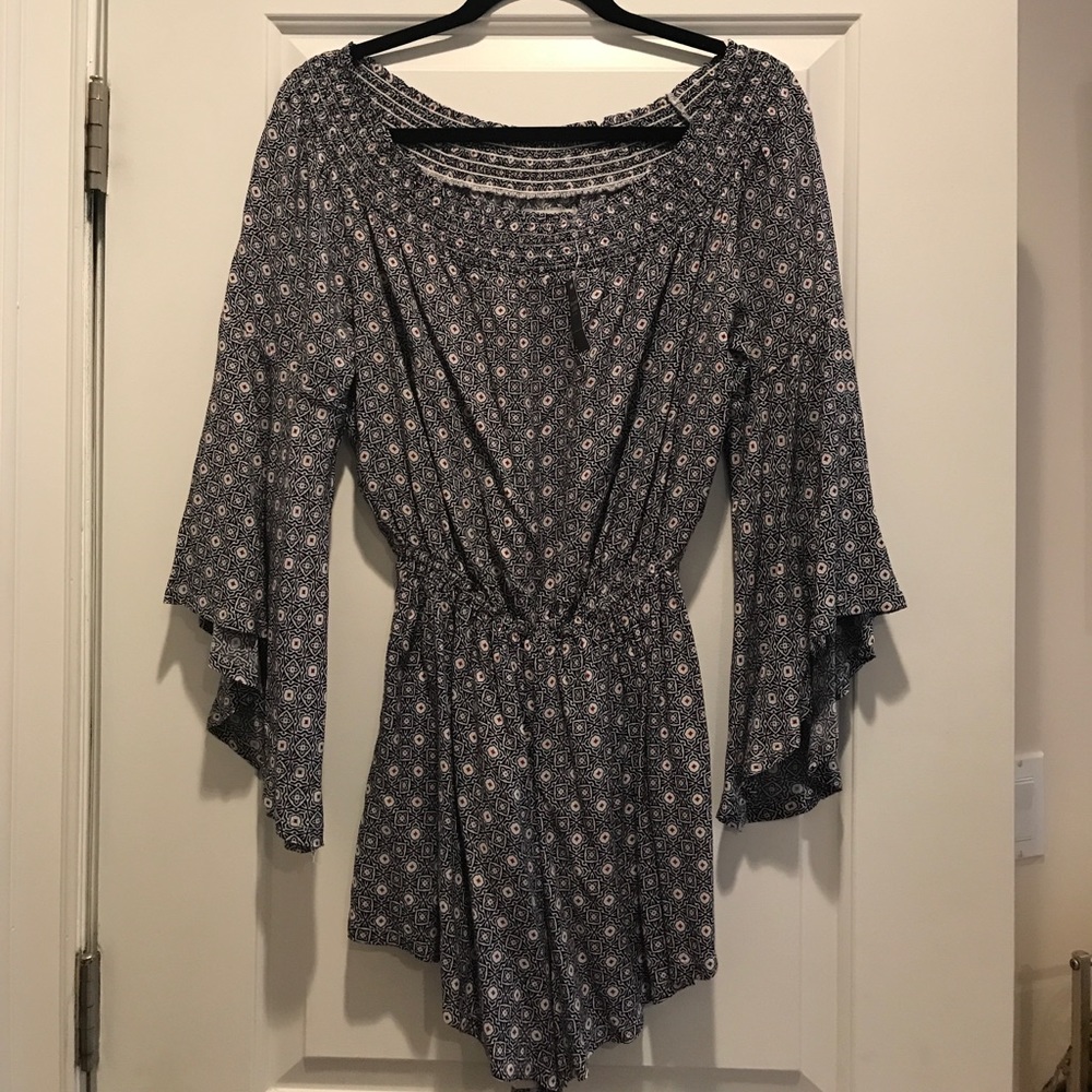 Abercrombie off the shoulder romper