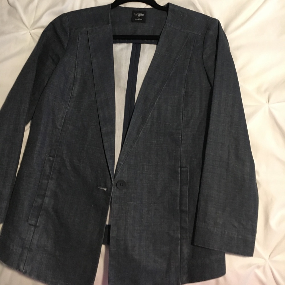 Denim Kate Spade blazer — FINAL REDUCTION