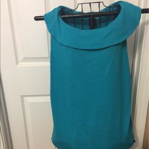 WOMENS TEAL TOP SIZE 1X