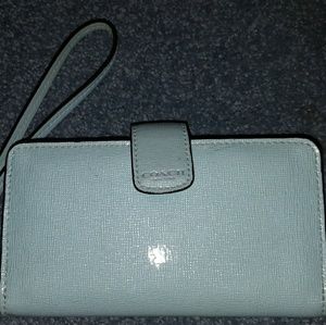 Coach phone wristlet