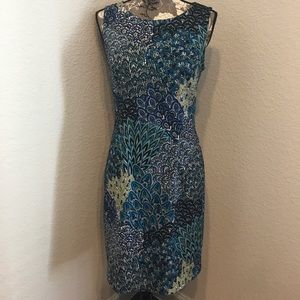 Connected Apparel Sheath Dress