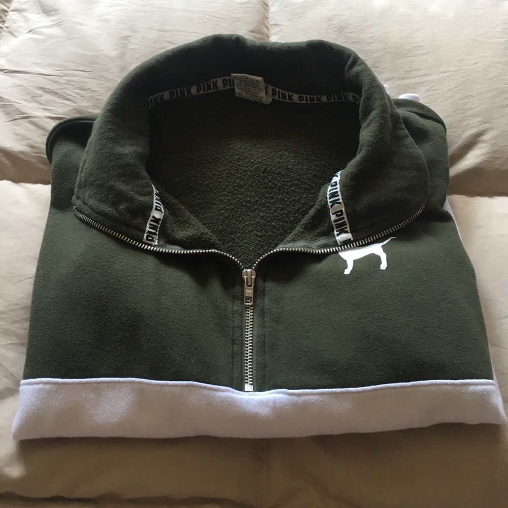 Pink 1/2 zip