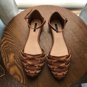 Forever 21 "Down-to-Earth" Women's Woven Flats.