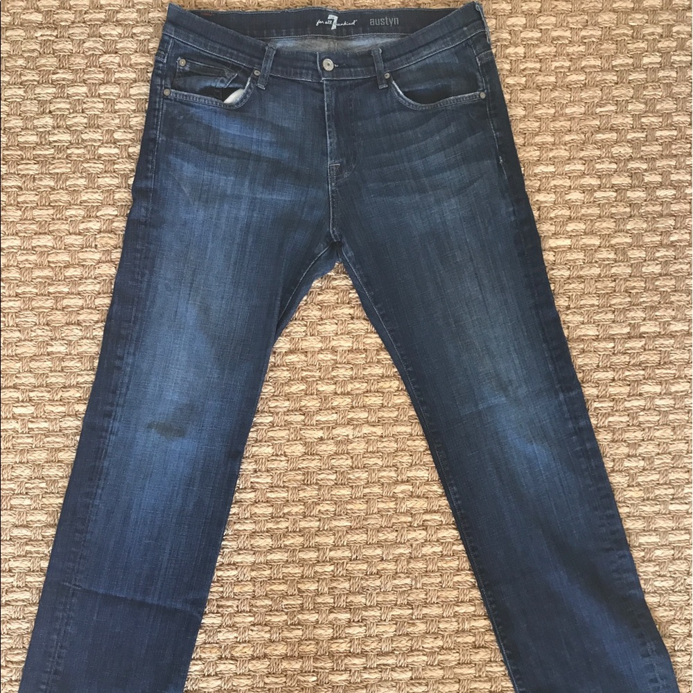 Men's (dark wash) 7 of all mankind